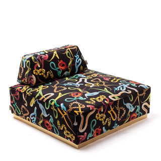 Modular Pouf Snakes SELETTI