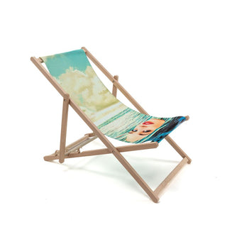 Deck Chair Girl in the Sea DEKOR