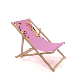 Deck Chair Lipstick Pink SELETTI