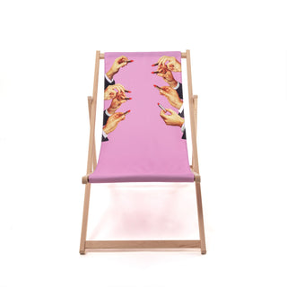 Deck Chair Lipstick Pink SELETTI
