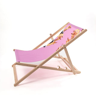 Deck Chair Lipstick Pink SELETTI
