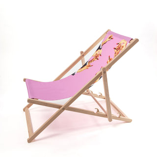 Deck Chair Lipstick Pink SELETTI