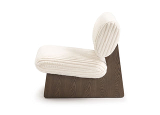 Elena Armless Accent Chair Whiteline
