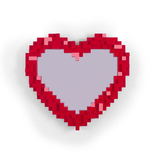 Pixel mirror - Heart SELETTI