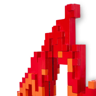 Pixel mirror - Flame SELETTI