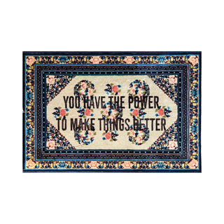 Burnt Carpet  YOU HAVE THE POWER - 180x120 SELETTI