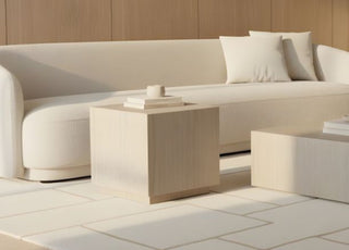 Iris Side Table Whiteline