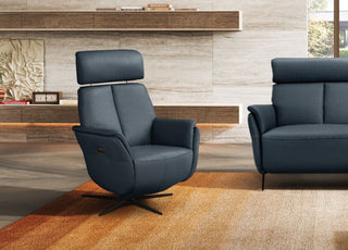Beverly Swivel Recliner Whiteline