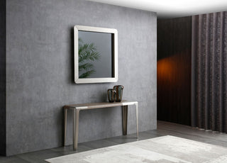 Elena Square Wall Mirror Whiteline