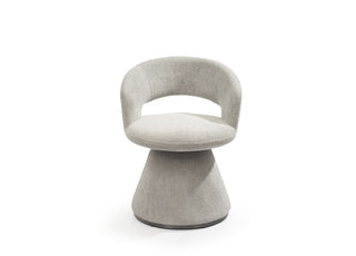 Portofino Swivel Dining Armchair Whiteline