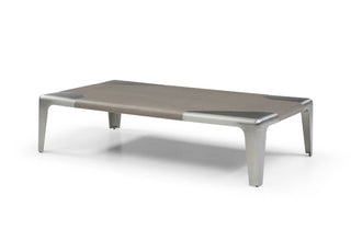 Elena Rectangle Coffee Table Whiteline