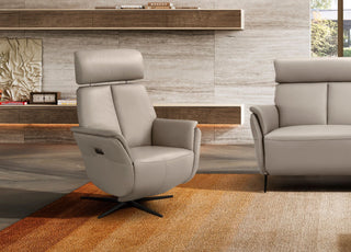 Beverly Swivel Recliner Whiteline