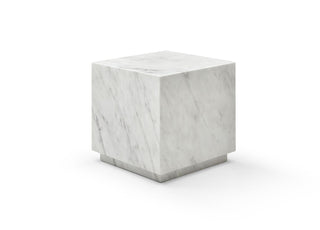 Iris Side Table Whiteline