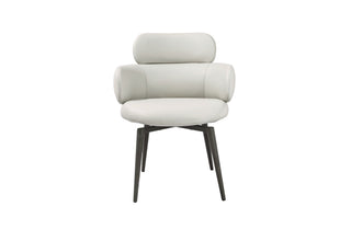 Como Swivel Dining Armchair Whiteline