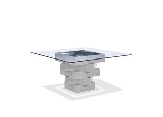 Carson Dining Table Whiteline