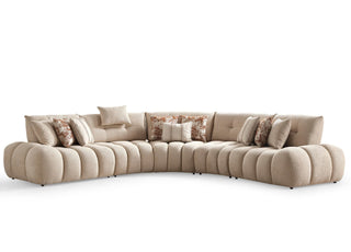 Lune Sectional Whiteline