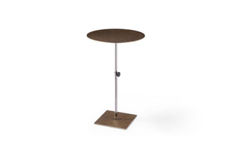 Marley Round Side Table Whiteline