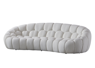 Nest Curve Sofa Whiteline