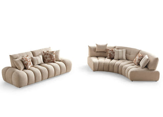 Lune Sectional Whiteline