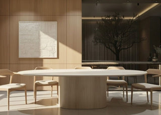 Petra Dining Table Whiteline