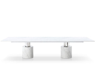 Geneva Extra Large Dining Table Whiteline