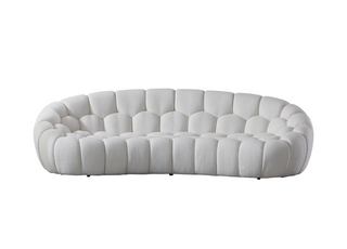 Nest Curve Sofa Whiteline