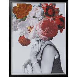 Picture Frame Flower Lady 117x152 - DEKOR