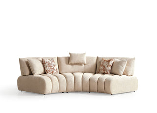 Lune Sectional Whiteline