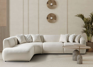 Larissa Sectional Whiteline