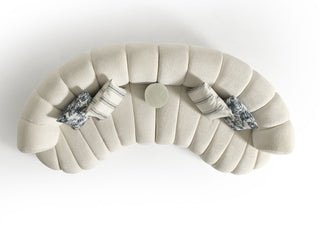 Rhodes Curved Sofa Whiteline