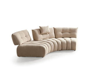 Lune Sectional Whiteline