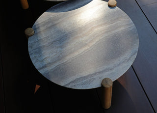 Orbit Side Table Whiteline