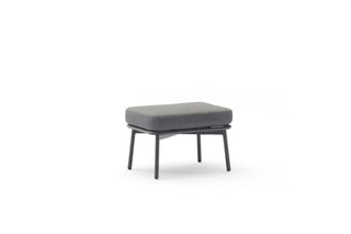 Yarrow Outdoor Chair and Ottoman Whiteline