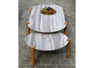 Orbit Side Table Whiteline