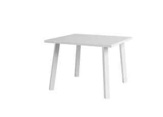 Rio Outdoor Square Dining Table Whiteline