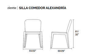 ALEXANDRÍA Dining Chair by Zientte - DEKOR