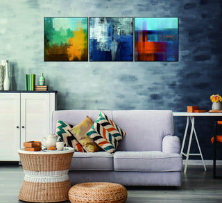 Terra 3-Piece Canvas Whiteline