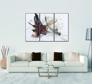 Freya 3-Piece Canvas Whiteline