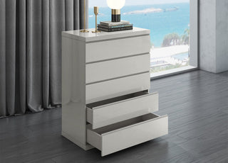 Anna Chest of Drawers Whiteline