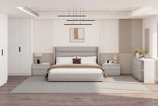 Tokyo King Bed Whiteline