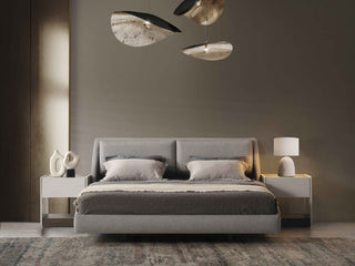 Raphael King Bed Whiteline