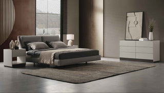 Raphael King Bed Whiteline