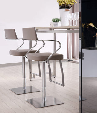 Zuri Barstool Whiteline
