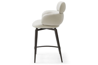 Como Counter Stool Whiteline