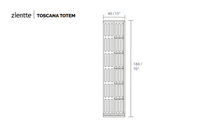 TOSCANA Bookshelf by Zientte - DEKOR