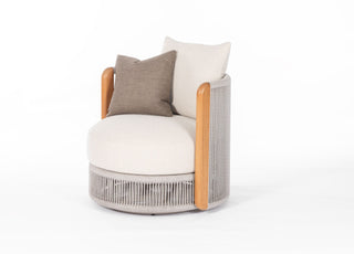 Haven Swivel Armchair Whiteline
