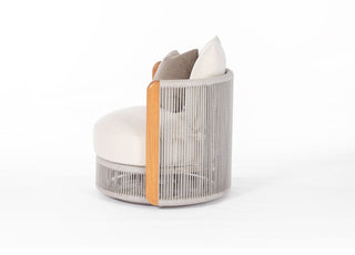 Haven Swivel Armchair Whiteline
