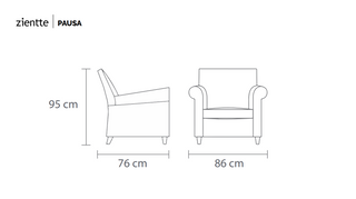 PAUSA Armchair by Zientte