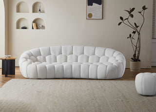 Nest Curve Sofa Whiteline