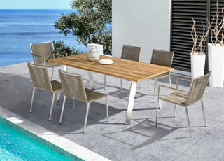 Rhea Outdoor Dining Chair Whiteline